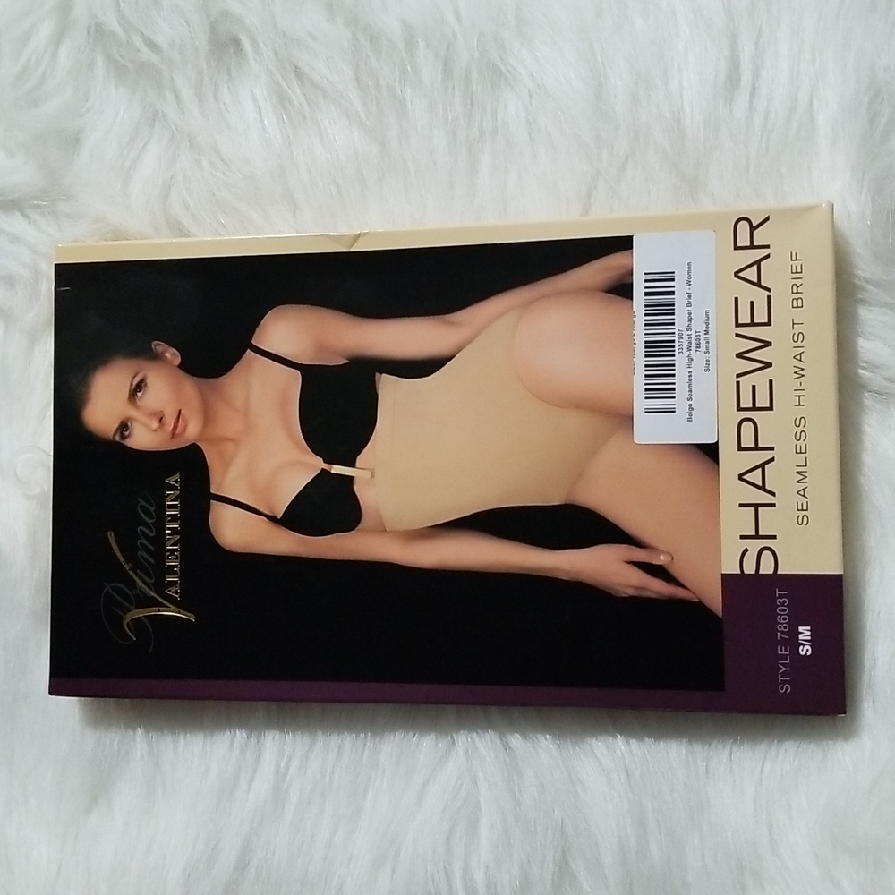 Women's Shapewear Seamless High-waist Brief S/M